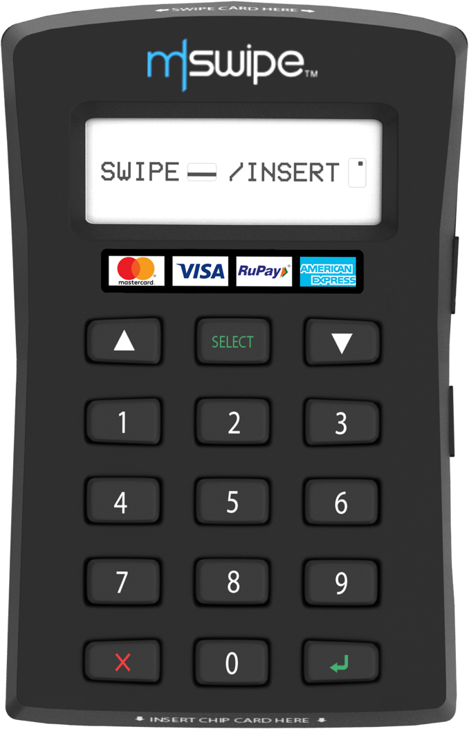 Mswipe POS machine wisepad